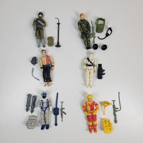 GI Joe 80s Storm Shadow Trip Wire Blow Torch Quick Kick Rip Cord Snow Serpant - Picture 16 of 16